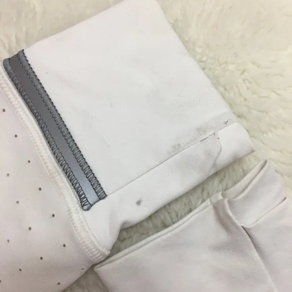 Lululemon Reflective White Long Sleeve Top Size 4 - Picture 14 of 14
